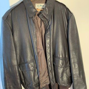 Bean Leather Flight Jacket 44L